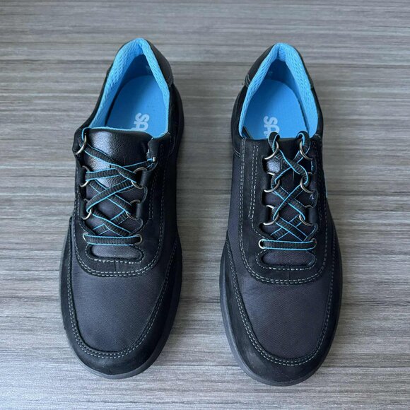 SAS Sporty Women's Lace Up Tennis Shoes Size 7 M $175 in Black - Picture 3 of 10